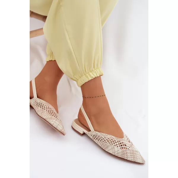  Dámske baleríny BOTO GZ-307 BEIGE 