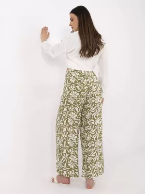 Dámske nohavice SUBLEVEL D73771M62237H OLIVE