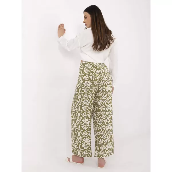  Dámske nohavice SUBLEVEL D73771M62237H OLIVE 
