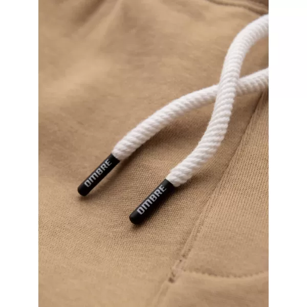  Pánske tepláky OMBRE OM-PABS-0304 BROWN 