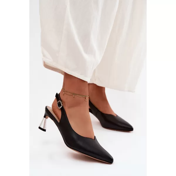  Dámske sandále VINCEZA 66922 BLACK 