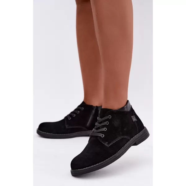  Dámske poltopánky EVENTO 26BT17-494 BLACK 