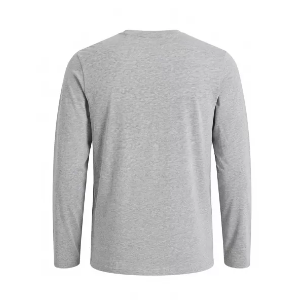  Pánske tričko OMBRE L171 GREY MELANGE 