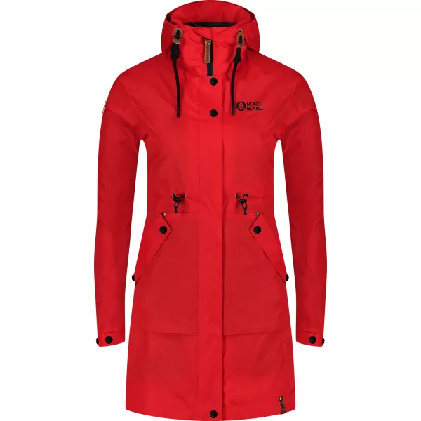  Dámska parka NORDBLANC HINTERLAND NBSJL8319 ČERVENÁ 