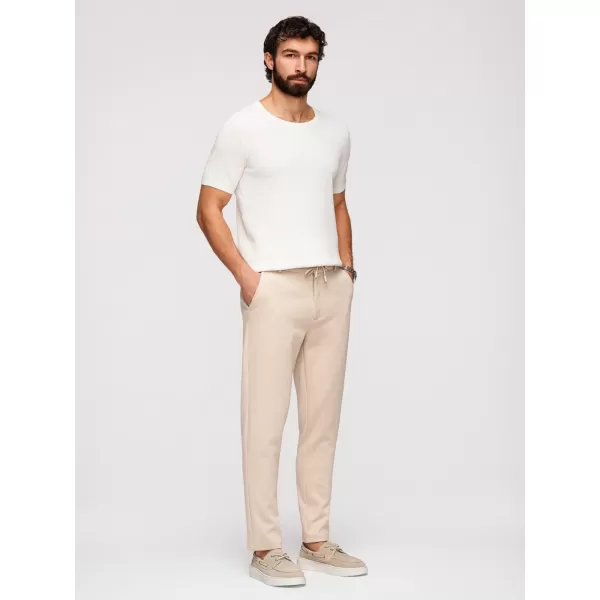 Pánske nohavice OMBRE OM-PACP-0292 BEIGE 