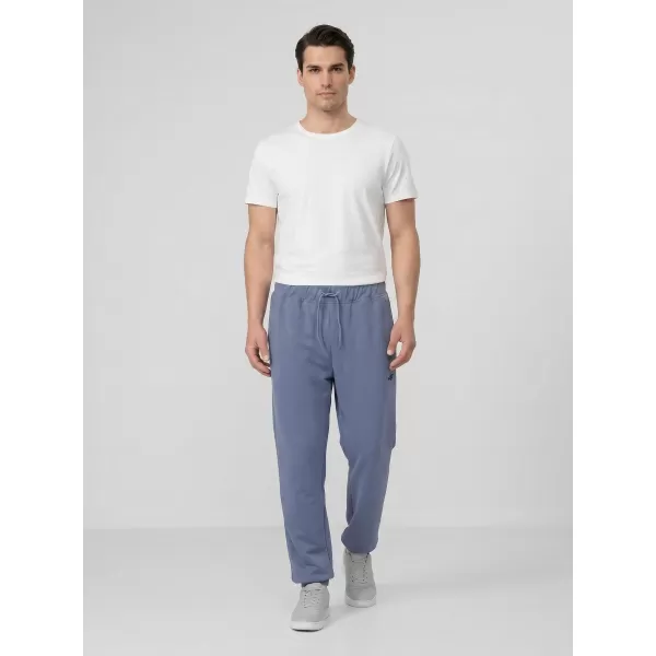  Pánske nohavice 4F WMM00TTROM1673 DENIM 
