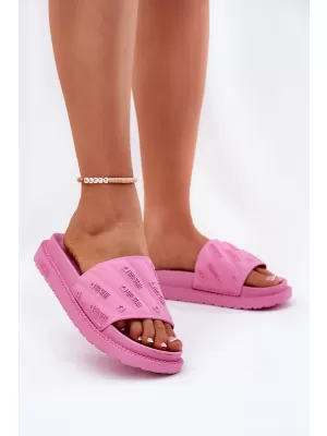 Dámske šľapky BIG STAR SHOES RR274A541 PINK