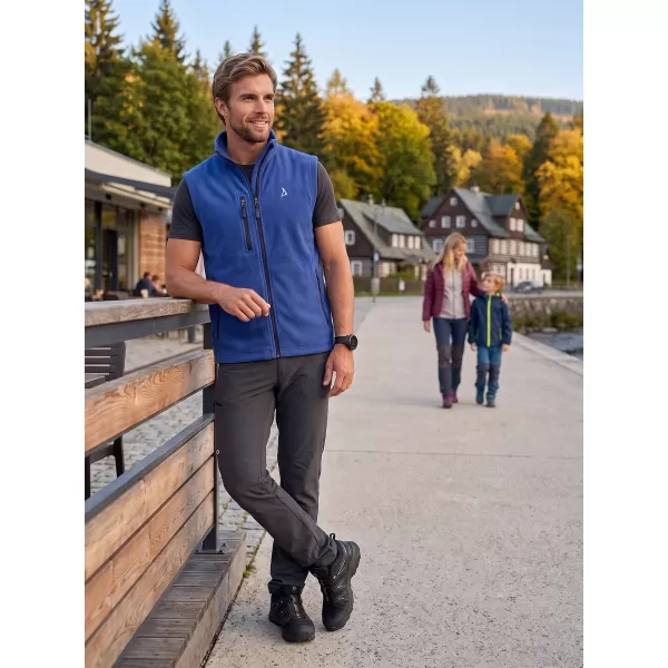  Pánska fleece vesta ALTISPORT ALM002525 KRÁĽOVSKÁ MODRÁ 