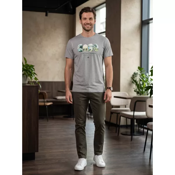 Pánske outdoorové tričko ALPINE PRO NOGER 2 GRAY VARIANT PB 