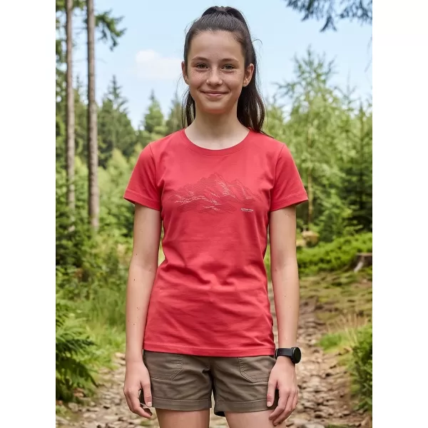  Detské tričko ALPINE PRO ECOMO 4 RASPBERRY VARIANT PA 