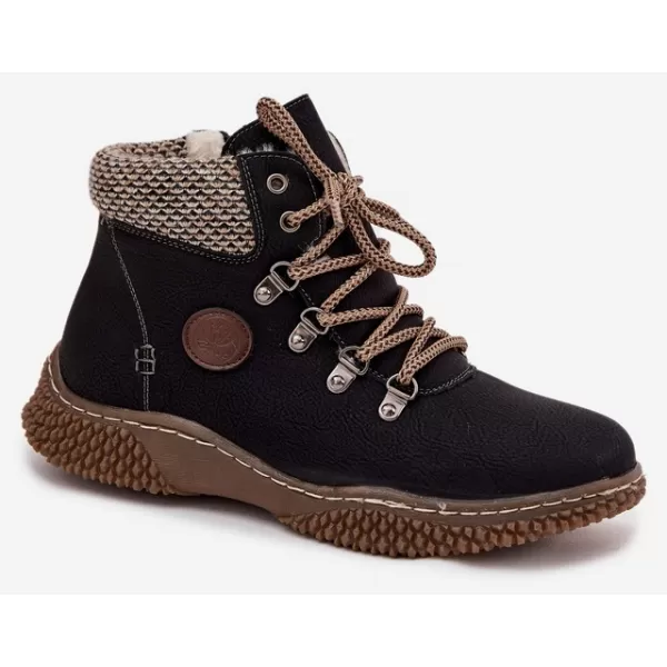  Dámske traperky BOTO 25BT02-9374 BLACK 