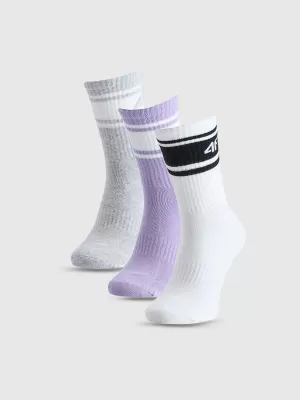 Detské ponožky 4F WSS26USOCF587 MULTICOLOUR 3