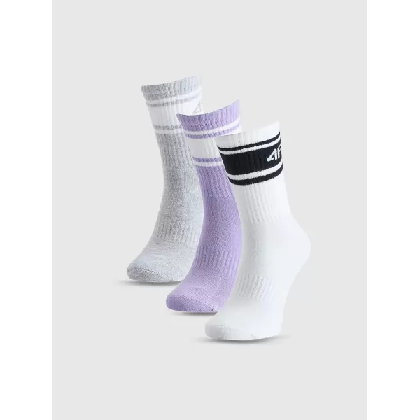  Detské ponožky 4F WSS26USOCF587 MULTICOLOUR 3 