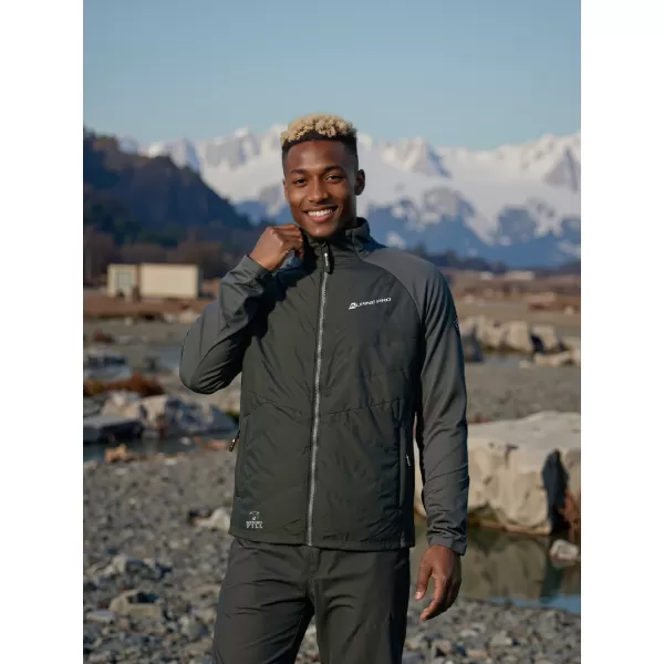  Pánska mikina ALPINE PRO JORW 2 BLACK 