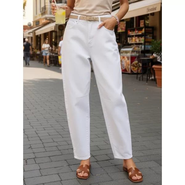  Dámske nohavice DSTREET UY2977 BIELA 