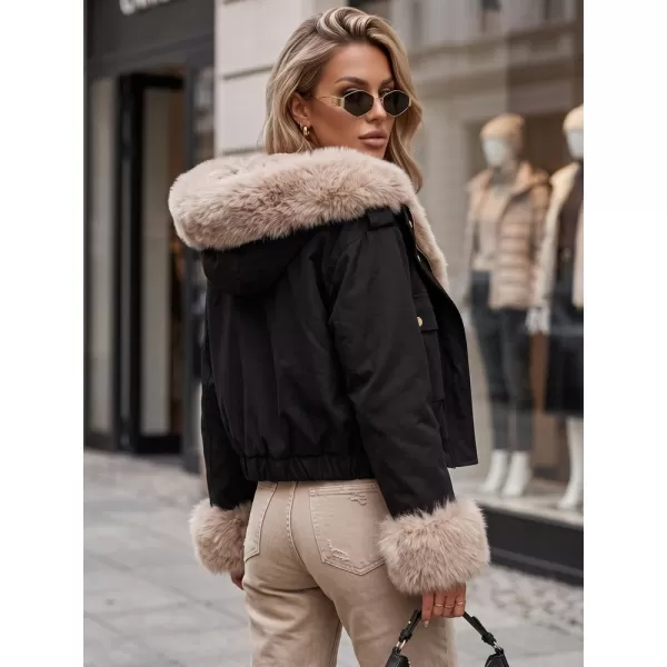  Dámska bunda DSTREET TY5835 ČIERNA 