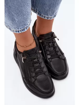 Dámske poltopánky VINCEZA 79644 BLACK