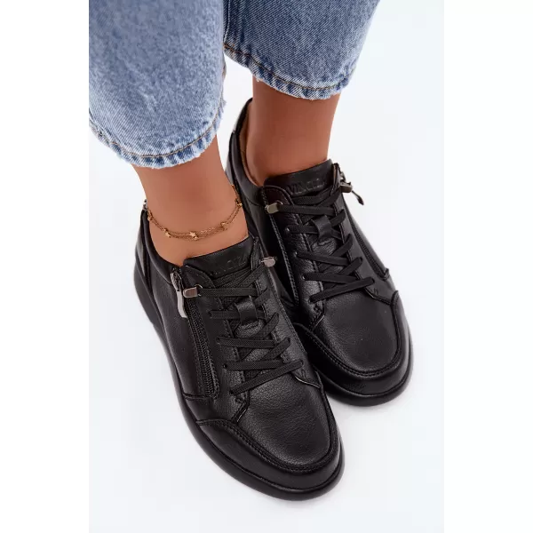  Dámske poltopánky VINCEZA 79644 BLACK 