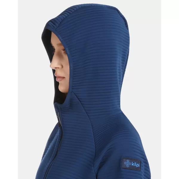  Dámska fleece mikina KILPI TANALI-W 1L0202KI TMAVO MODRÁ 