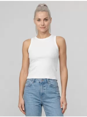 Dámske tielko 4F WMM00TSLEF299 WHITE