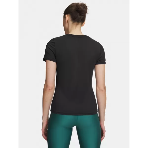  Dámske tričko UNDER ARMOUR TECH MESH SS 6009990-001 ČIERNA 