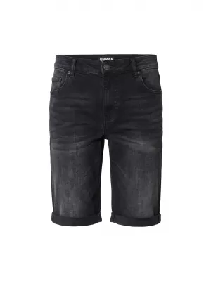 Pánske kraťasy URBAN CLASSICS TB8457 BLACK WASHED