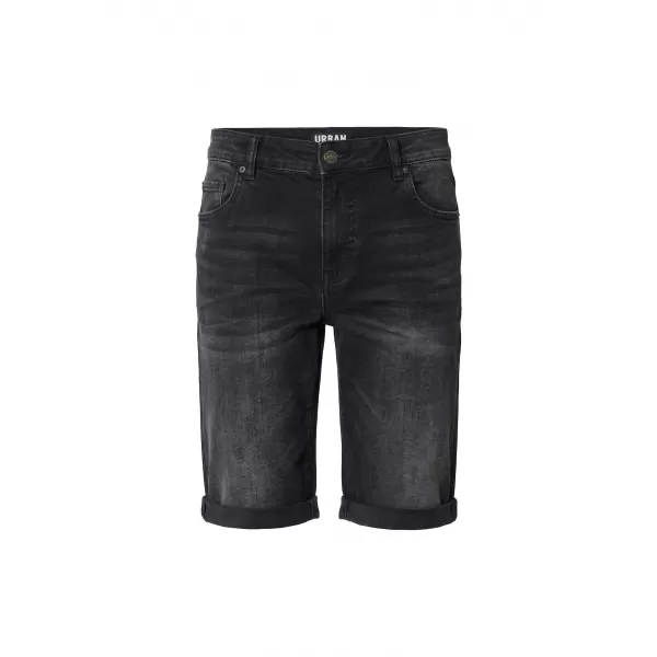 Pánske kraťasy URBAN CLASSICS TB8457 BLACK WASHED 