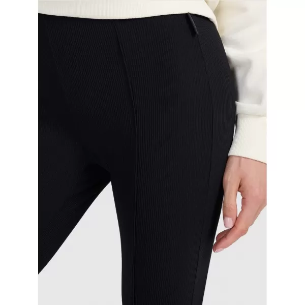  Dámske legíny 4F WAW25TTIGF237 DEEP BLACK 