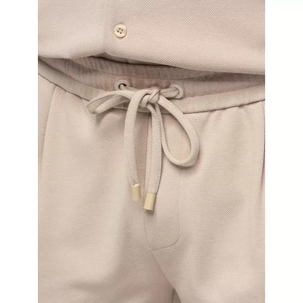  Pánske kraťasy OMBRE OM-PACP-0306 BEIGE 