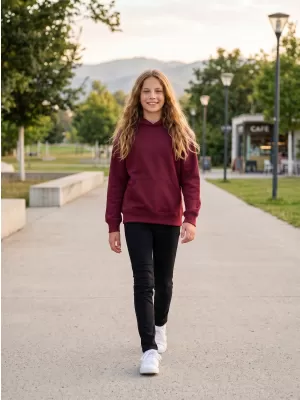 Detská mikina MALFINI CHILL 423 GARNET