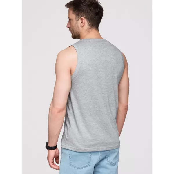  Pánske tielko OMBRE OM-TSBT-0272 GREY MELANGE 