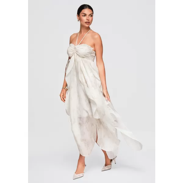  Dámske šaty OMBRE OW-DLR-E0016 BEIGE 