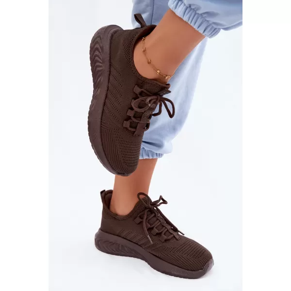  Dámske tenisky BIG STAR SHOES UU274055 BROWN/BEIGE 