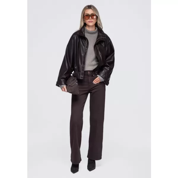  Dámska bunda OMBRE OW-JT-E0007 BROWN 