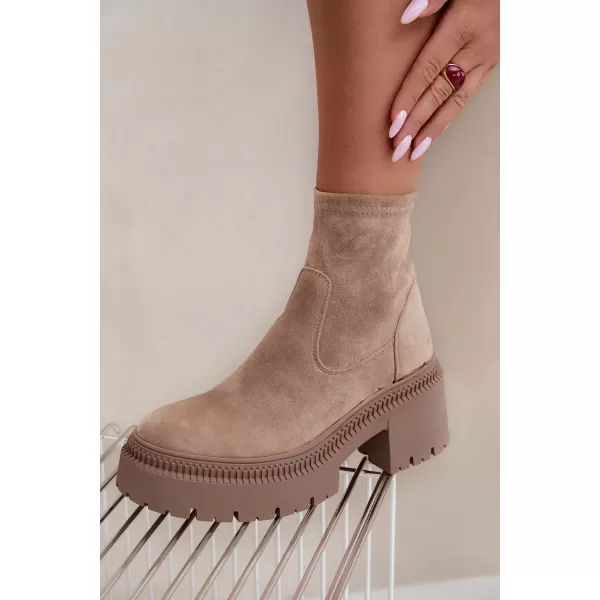  Dámske topánky BOTO 9670A-1 KHAKI 