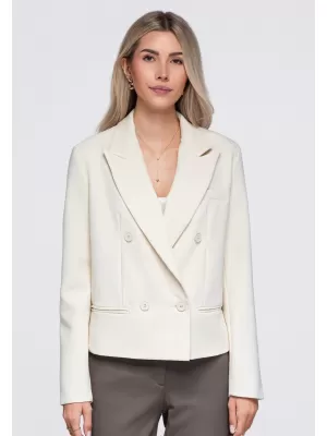 Dámske sako OMBRE OW-BL-E0006 ECRU