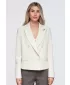 Dámske sako OMBRE OW-BL-E0006 ECRU