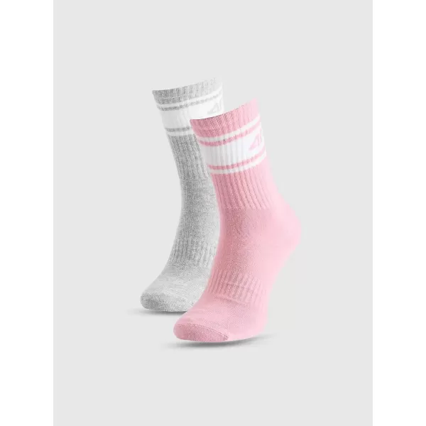  Detské ponožky 4F WSS26USOCF587 MULTICOLOUR 2 