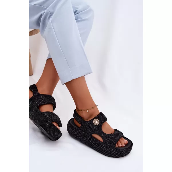  Dámske sandále GOE TT2N4102 BLACK 