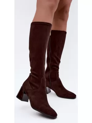 Dámske čižmy VINCEZA 58697 BROWN