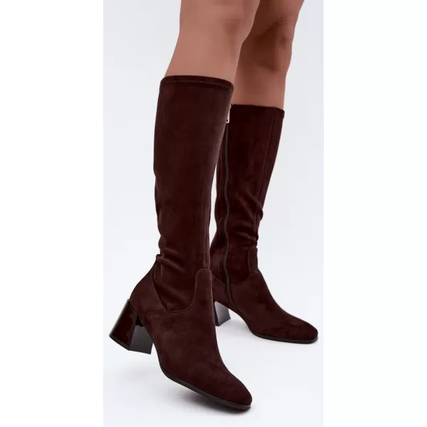  Dámske čižmy VINCEZA 58697 BROWN 