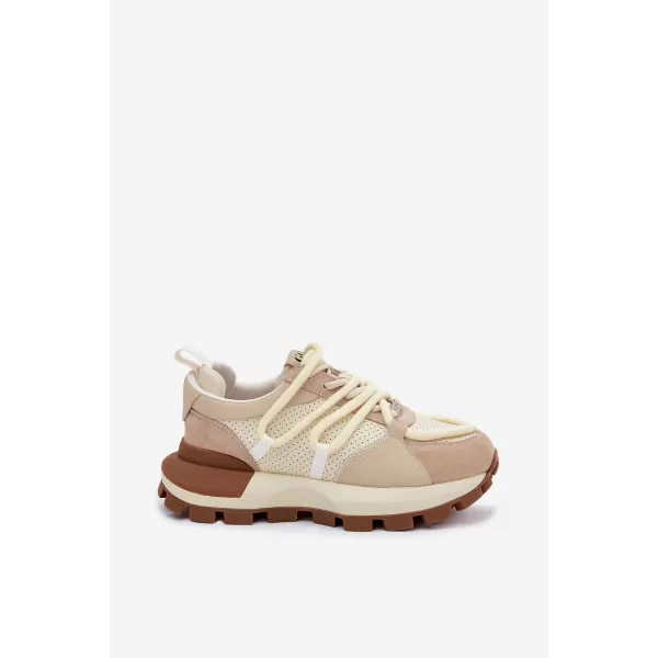  Dámske tenisky GOE TT2N4021 BEIGE 