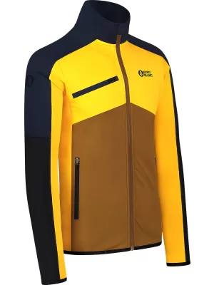 Pánska powerfleece mikina NORDBLANC CUSP NBSFM8334 ŽLTÁ