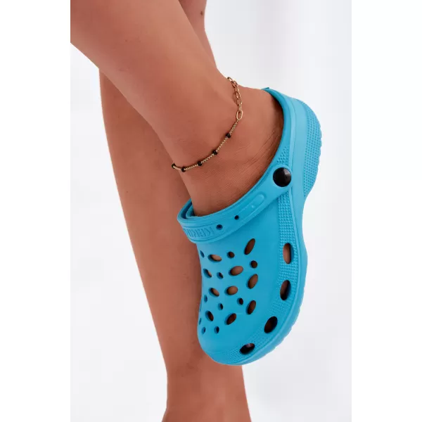  Dámske šľapky BOTO 1900W TURQUOISE 