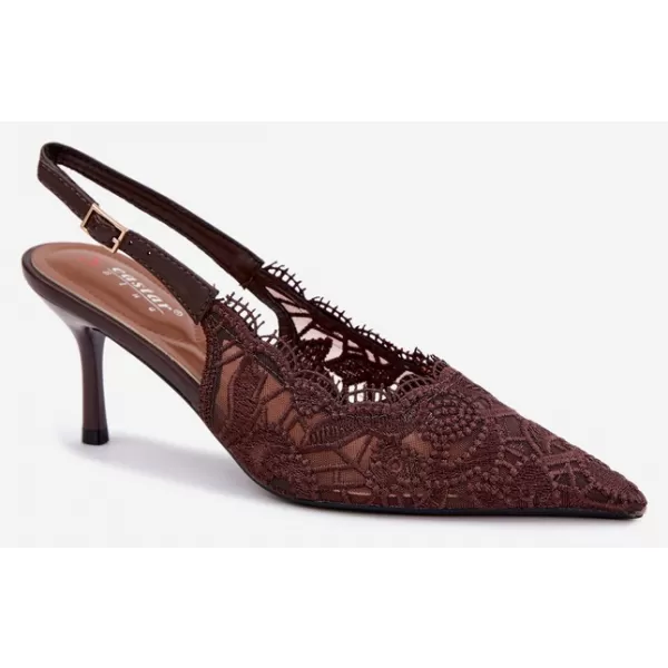  Dámske sandále BOTO T685P BROWN 