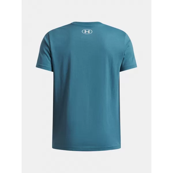  Chlapčenské tričko UNDER ARMOUR B SPORTSTYLE LC SS 1389962-466 MODRÁ 