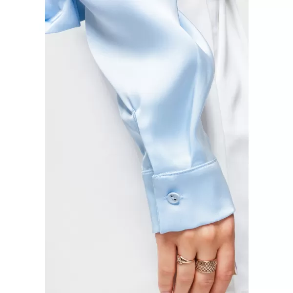  Dámska košeľa OMBRE OW-SH-E0059 BLUE 