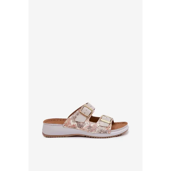  Dámske šľapky INBLU SD000001 BEIGE 