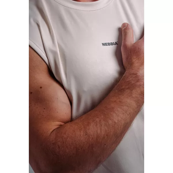  Funkčný tank top NEBBIA PRIMAL 874 CREAM 