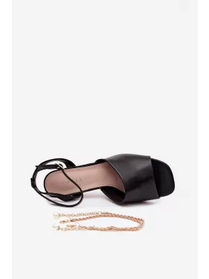Dámske sandále VINCEZA 62297 BLACK